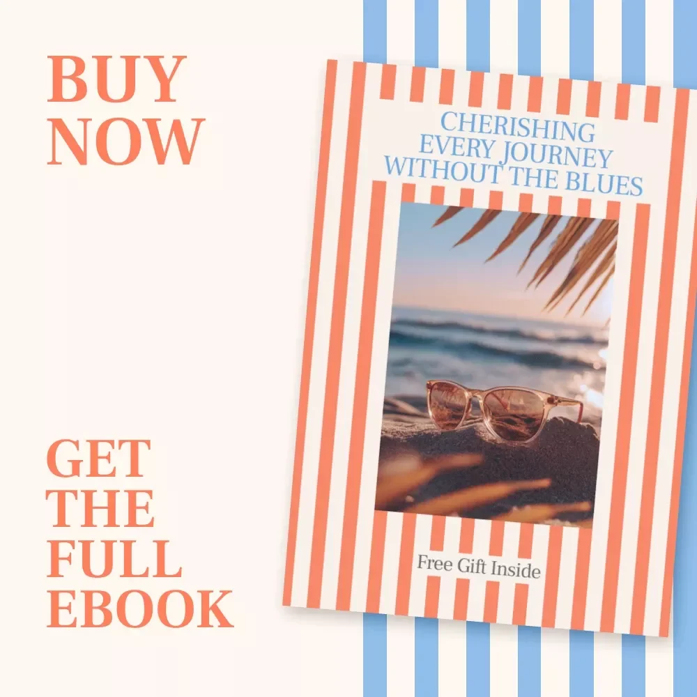 Cherishing Every Journey Without the Blues – eBook on How to Keep Travel Memories Without Feeling Sad, Mindful Travel Reflection Guide, Digital Download