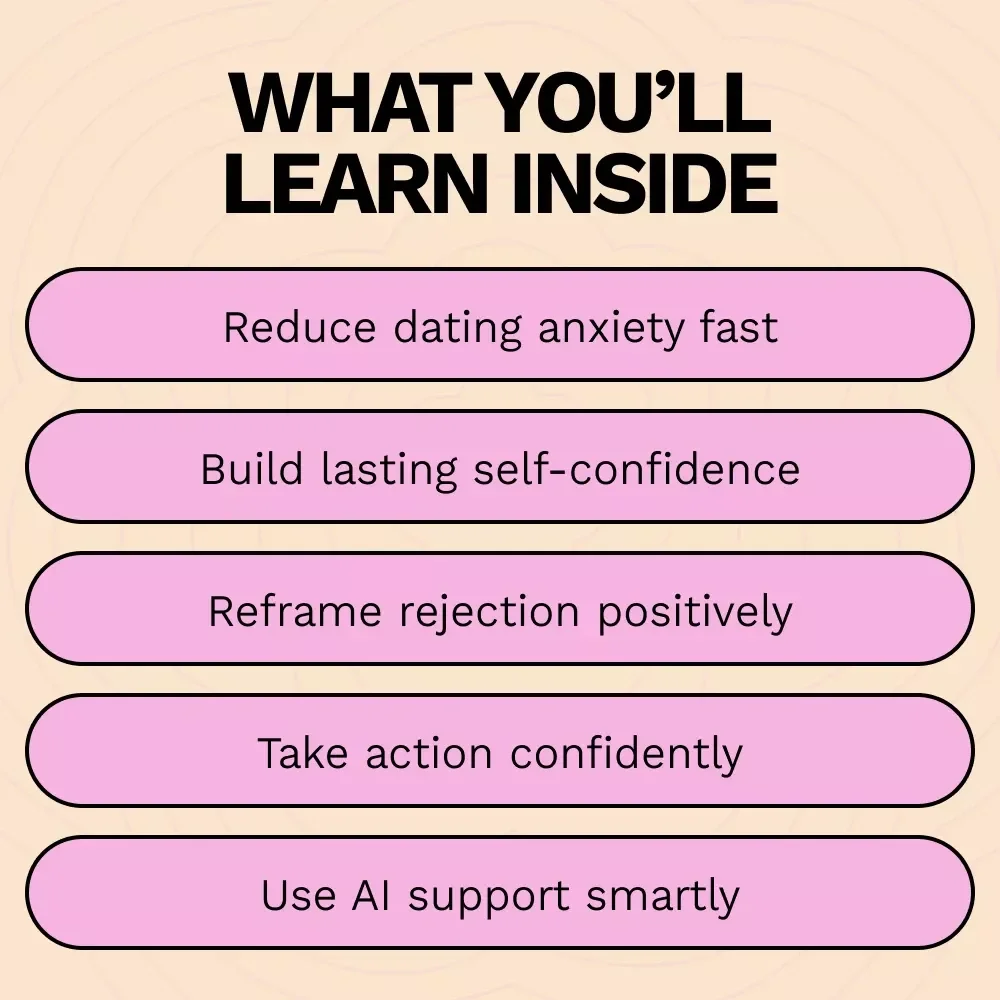Overcoming Fear of Rejection in Dating Guide – How to Overcome Fear of Rejection in Dating, Build Confidence, Rewire Your Mindset & Take Action Without Anxiety