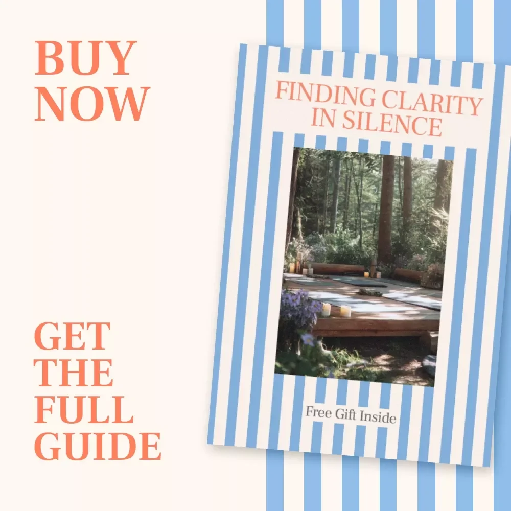 Finding Clarity in Silence – A Gentle Guide to Silent Retreats, What to Expect, Emotional Preparation & Lasting Insight