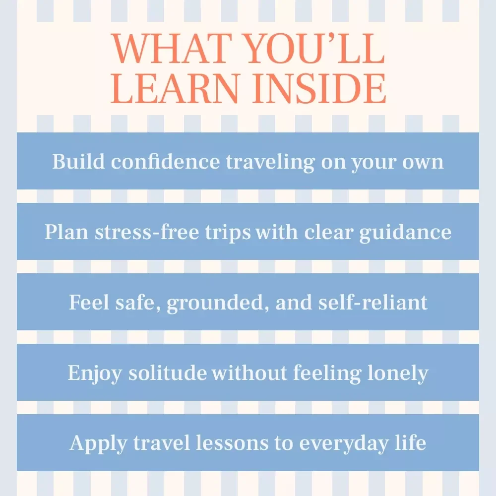 Becoming Your Best Travel Companion | Solo Travel Guide, Digital Download for Independent Travelers, Mindful Adventures & AI Tools for Solo Travel