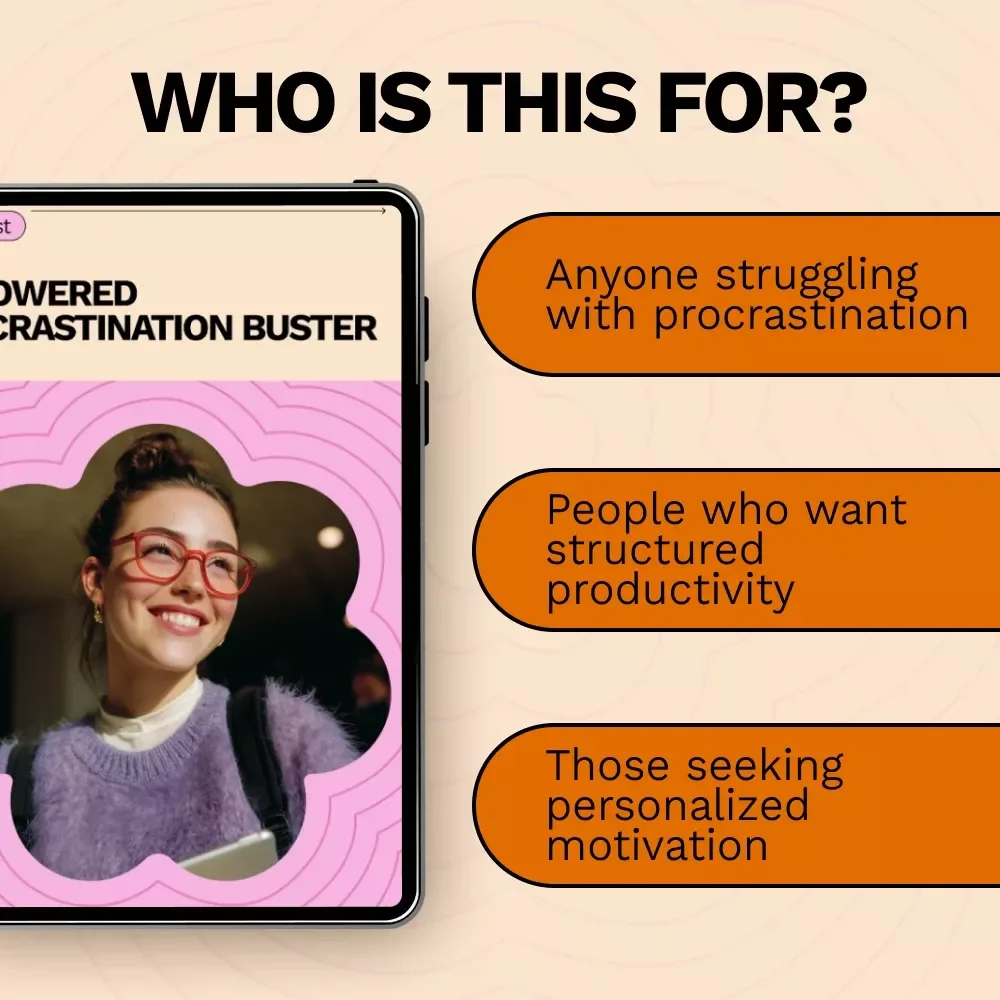 AI-Powered Procrastination Buster: Overcome Delays with AI-Driven Productivity Boosters