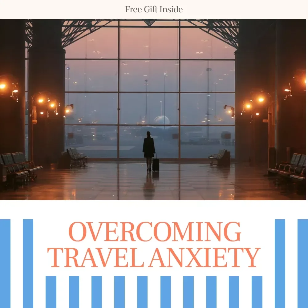 Overcoming Travel Anxiety: A Digital Guide for Stress-Free Journeys | Travel Anxiety Solutions, Tips & AI Tools