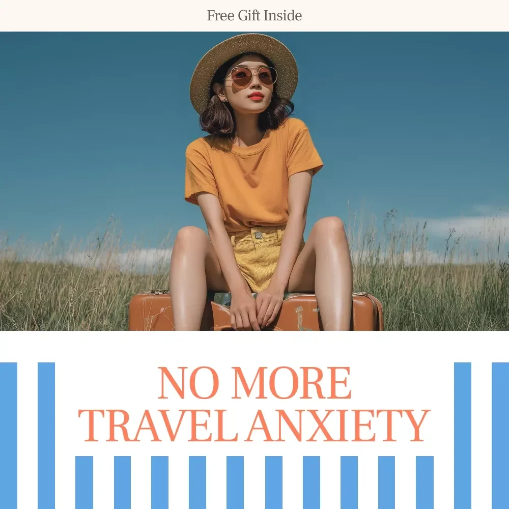 No More Travel Anxiety Checklist – What Is Travel Anxiety and Do I Have It | Digital Download for Calm, Confident Trips