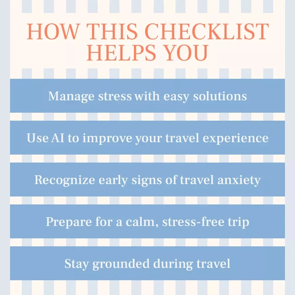 Overcoming Travel Anxiety: A Digital Guide for Stress-Free Journeys | Travel Anxiety Solutions, Tips & AI Tools