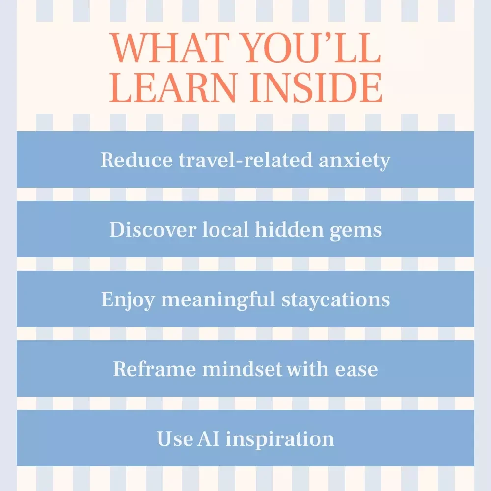 Overcoming Travel FOMO at Home | Digital Guide for Dealing with Travel FOMO When You Stay Home | Mindset Shifts, Staycation Ideas & AI Tools
