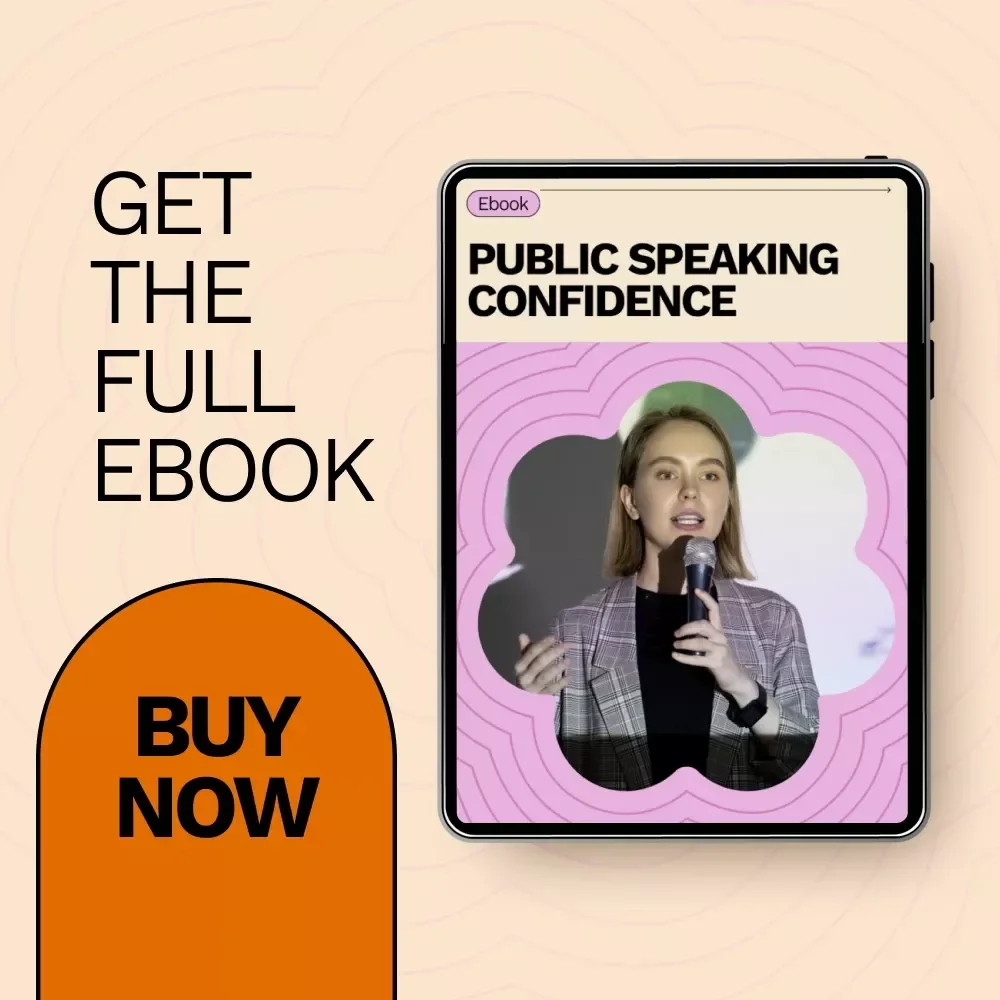 Public Speaking Confidence | Ebook Guide on How to Overcome Fear of Public Speaking | Build Confidence, Calm Nerves & Speak With Impact