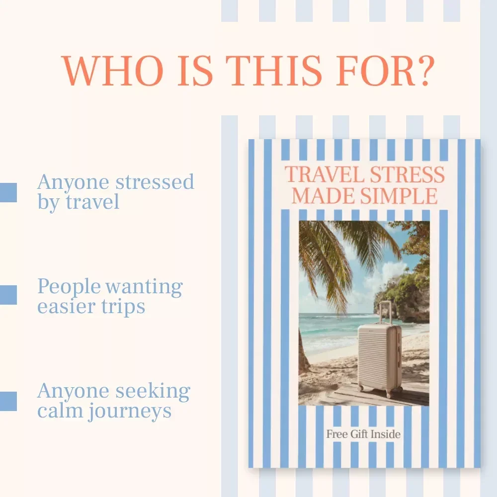 Travel Stress Made Simple: Ultimate Travel Stress Management Guide, Checklist & Tips for Calm, Relaxed Trips