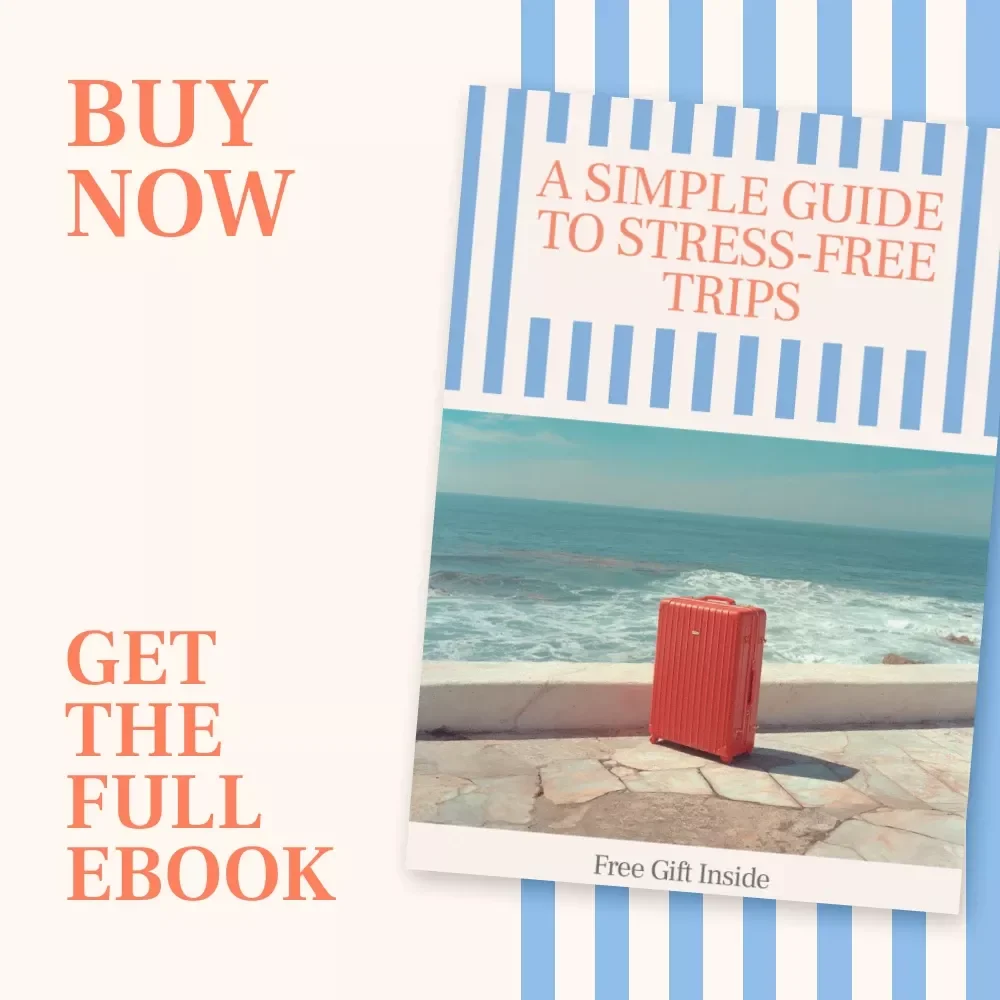 A Simple Guide to Stress-Free Trips | Digital Travel Guide, Travel Planning eBook, Packing Checklist & Calm Travel Toolkit