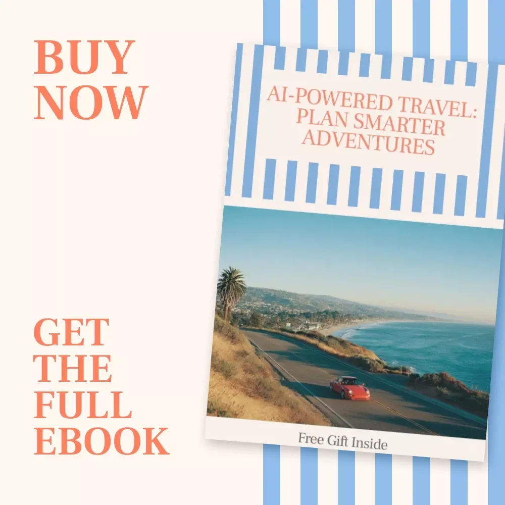 AI-Powered Travel: Plan Smarter Adventures – Digital eBook for Smarter Trip Planning Using AI, ChatGPT Travel eBook, How to Use ChatGPT to Plan a Trip, Smart Itinerary Builder, Travel Hacks PDF