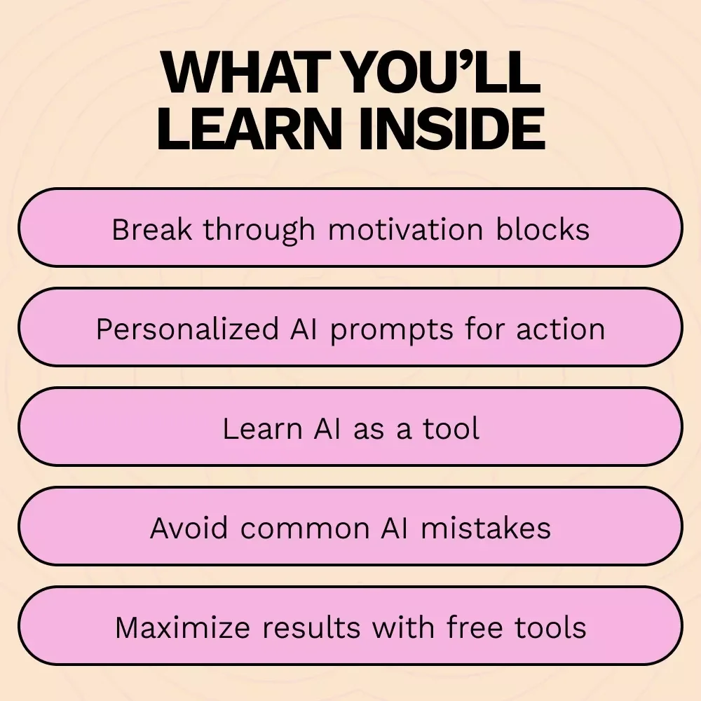 How to Use AI When You Feel Stuck: A Guide for Motivation and Clarity