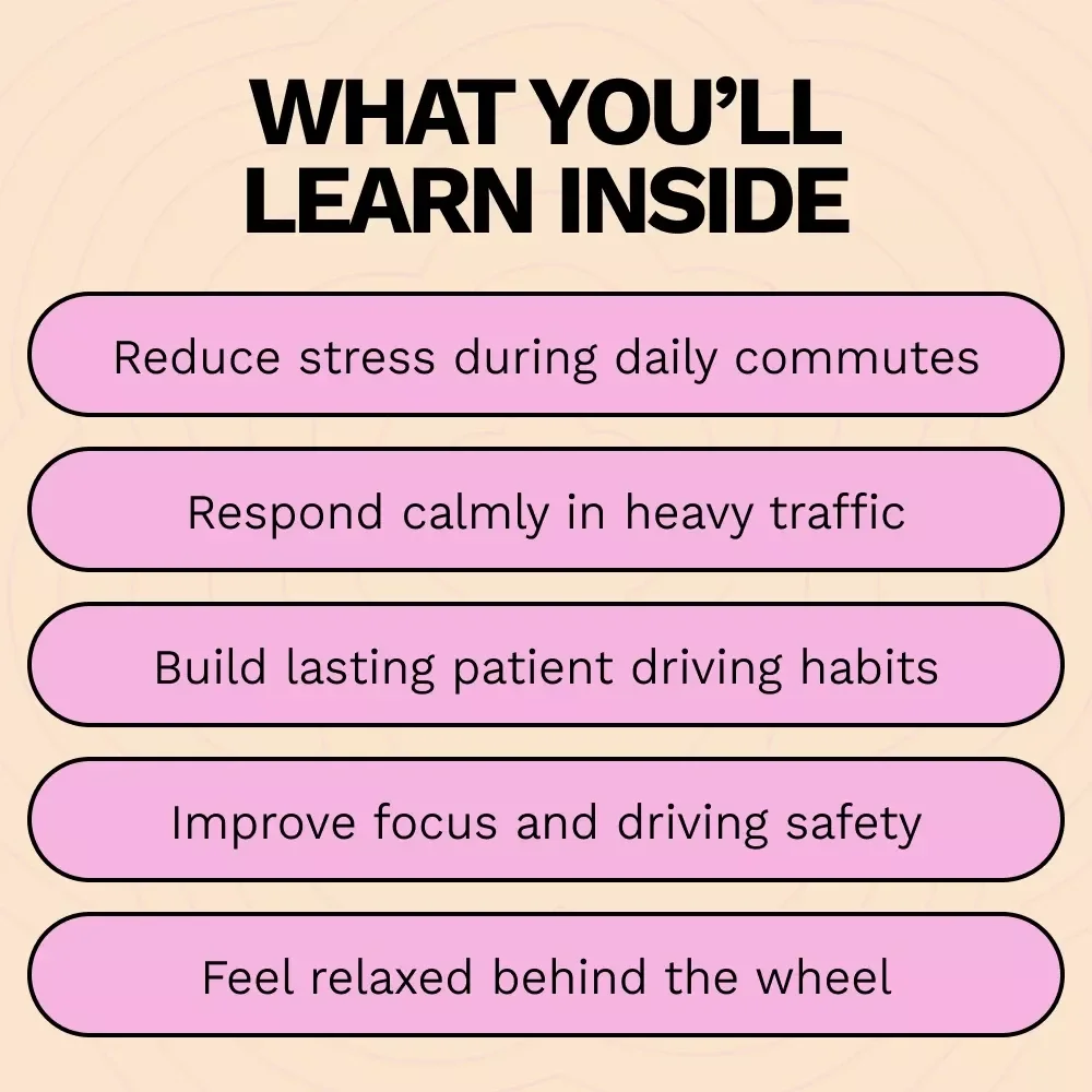 Mastering Patience Behind the Wheel – Practical eBook Guide on How to Be Patient in Traffic for Calm, Stress-Free Driving