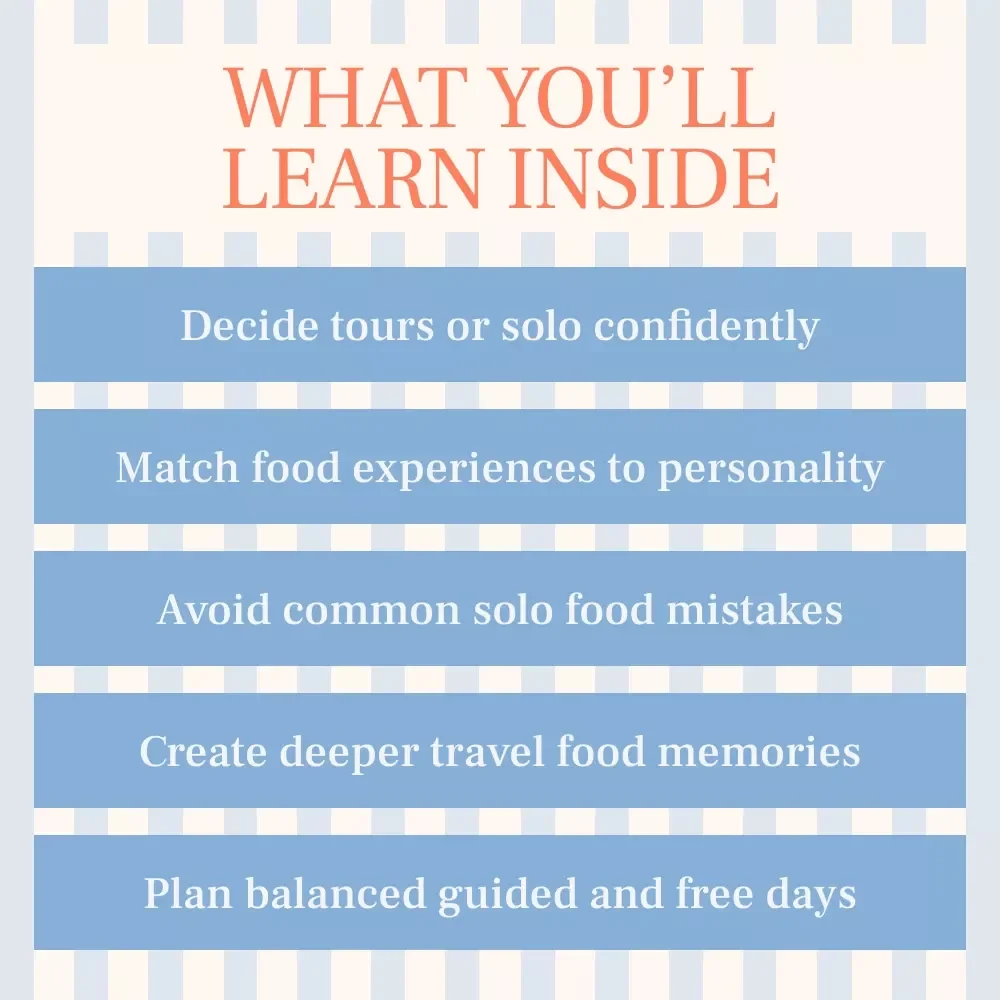 Taste the City Your Way – A Thoughtful Travel Food Guide Exploring Food Walking Tour vs Going Alone for Authentic Local Experiences