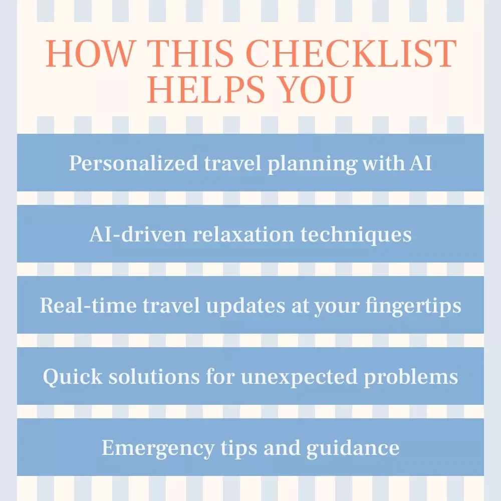 Combat Travel Anxiety with AI: The Ultimate Digital Guide for Stress-Free Travel Planning and Support