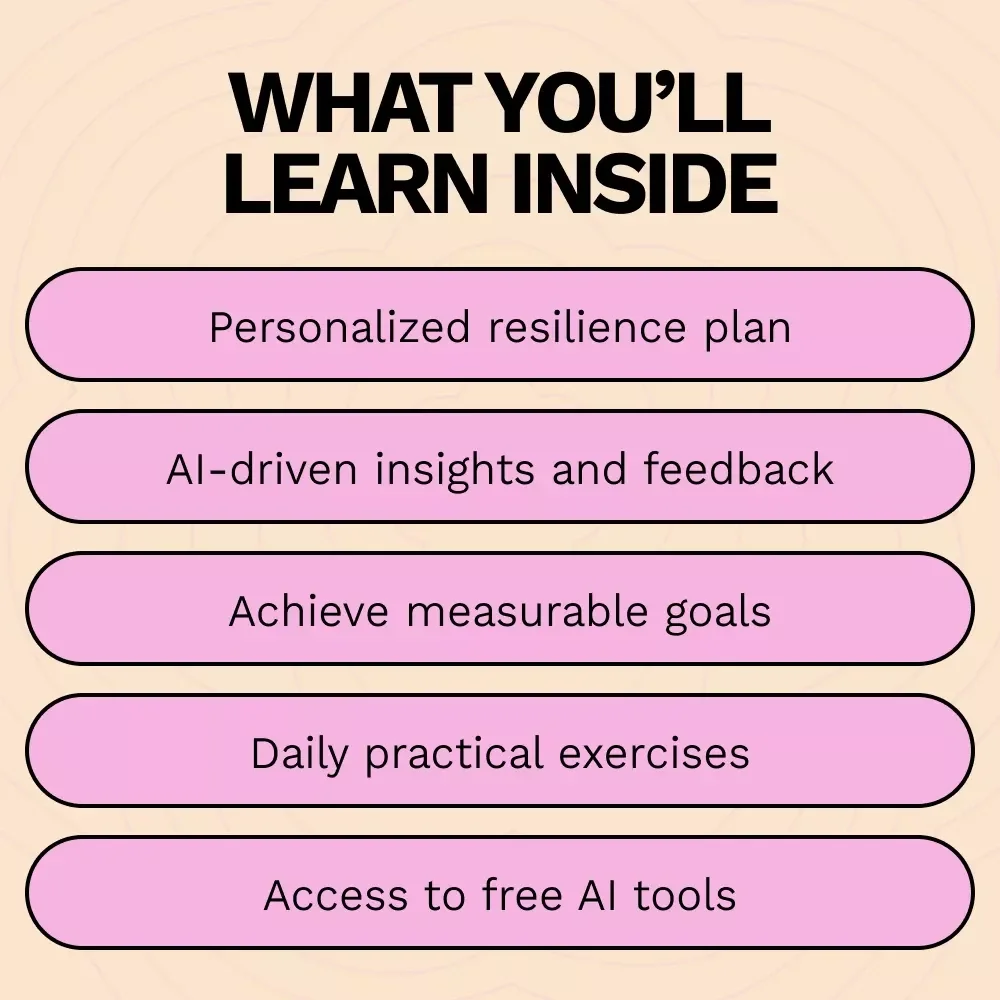AI for Building Resilience: A Guide to Creating a Resilience Training Plan with AI