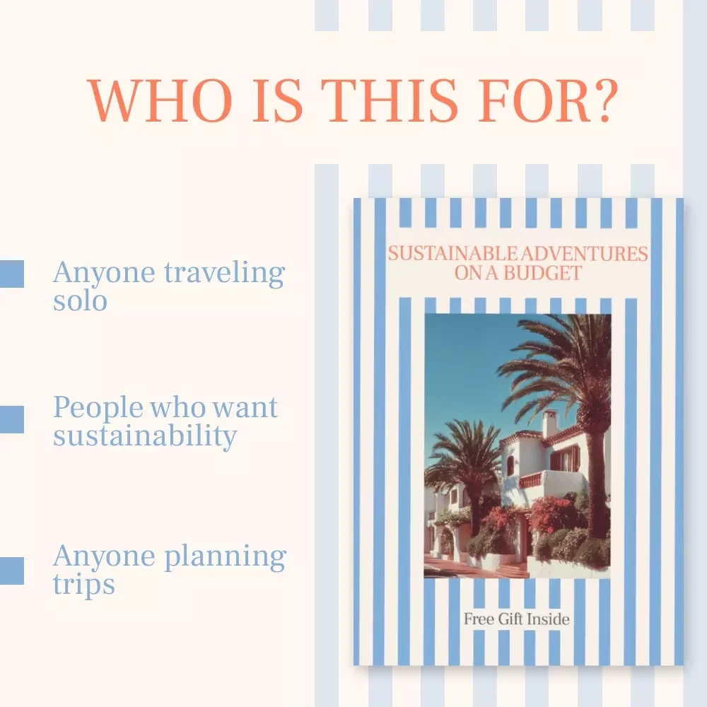 Sustainable Adventures on a Budget | Eco Travel eBook for Beginners | How to Travel More Sustainably on a Budget | Green Travel Tips & Eco-Friendly Planning eBook