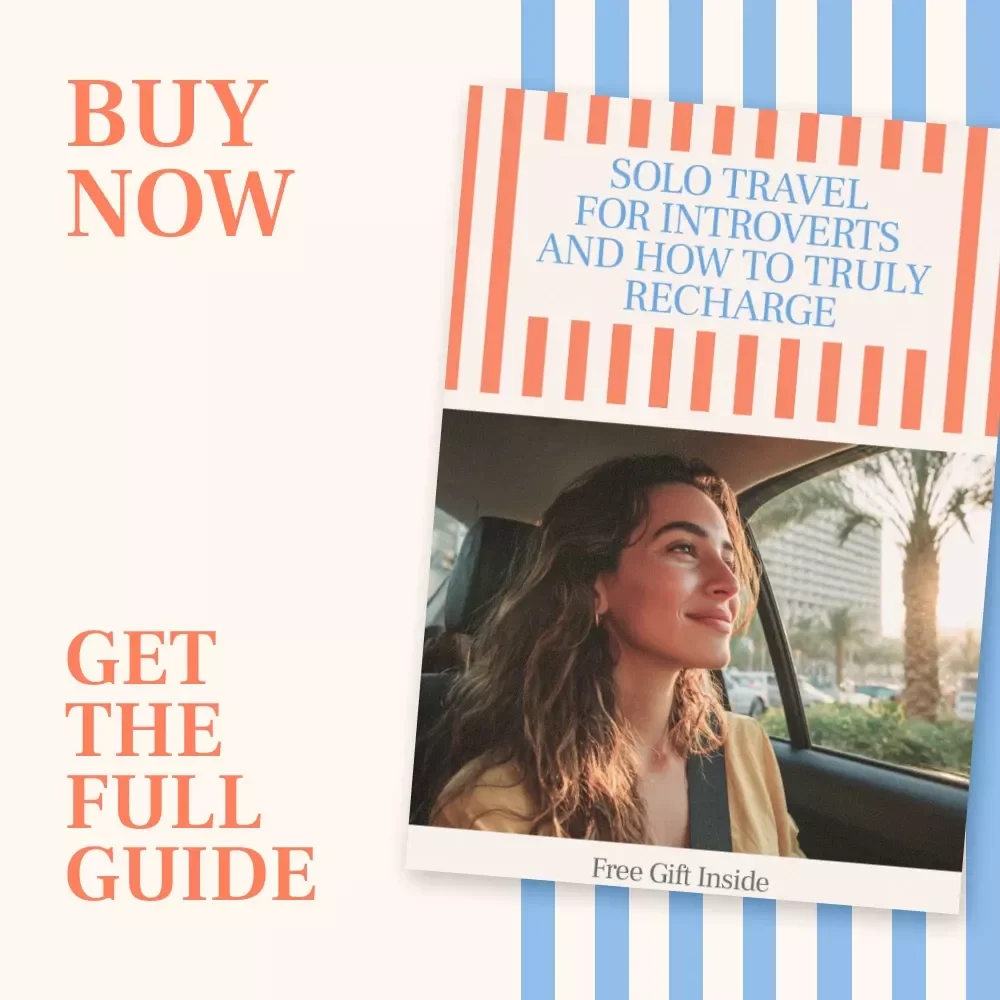 Solo Travel for Introverts and How to Truly Recharge - A Digital Guide for Restorative Solo Journeys