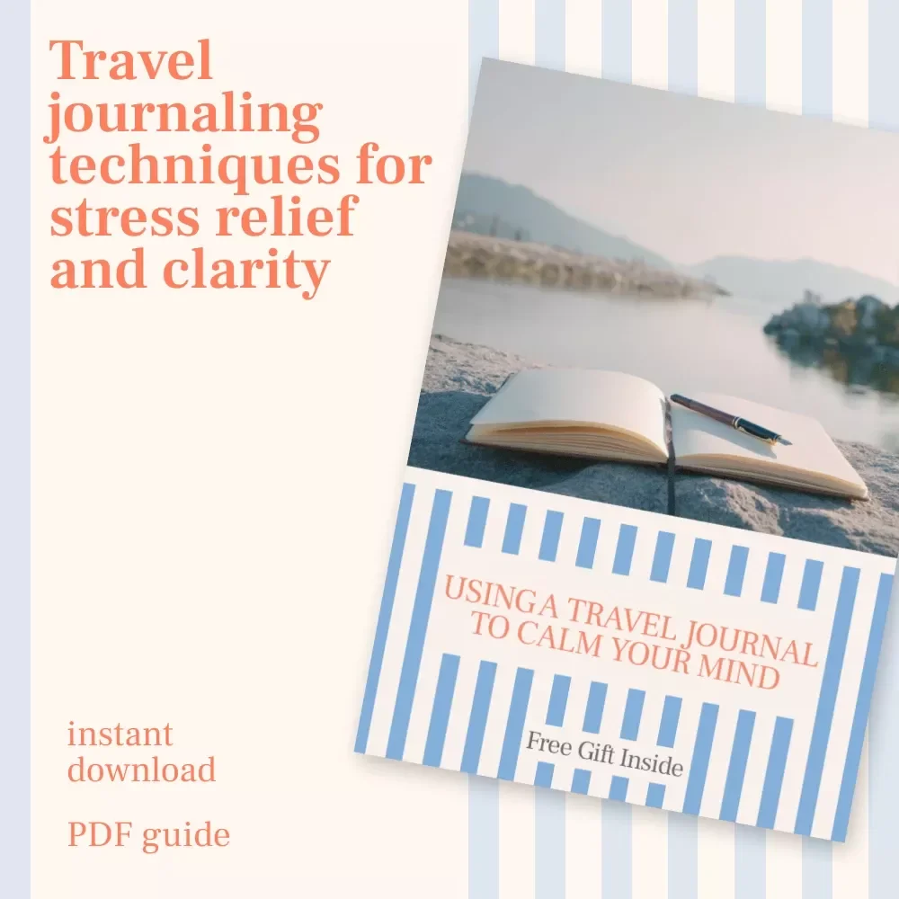 Using a Travel Journal to Calm Your Mind: A Digital Guide to Journaling for Anxiety Relief