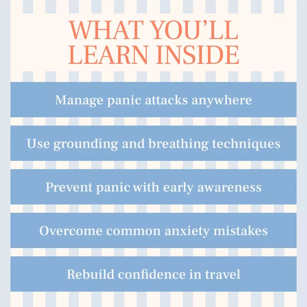 Calm Through the Chaos: Your Guide to Overcoming Panic Attacks While Traveling