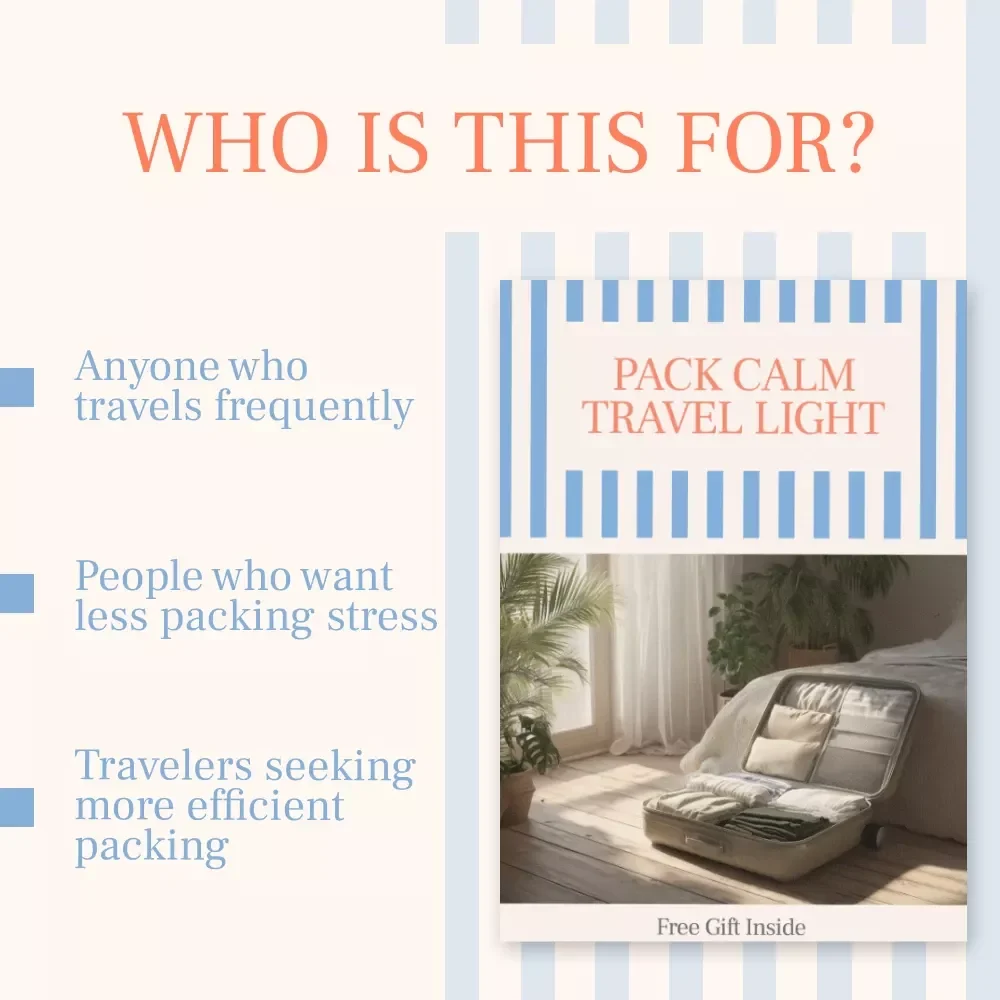 Pack Calm Travel Light: The Ultimate Checklist for Stress-Free Packing