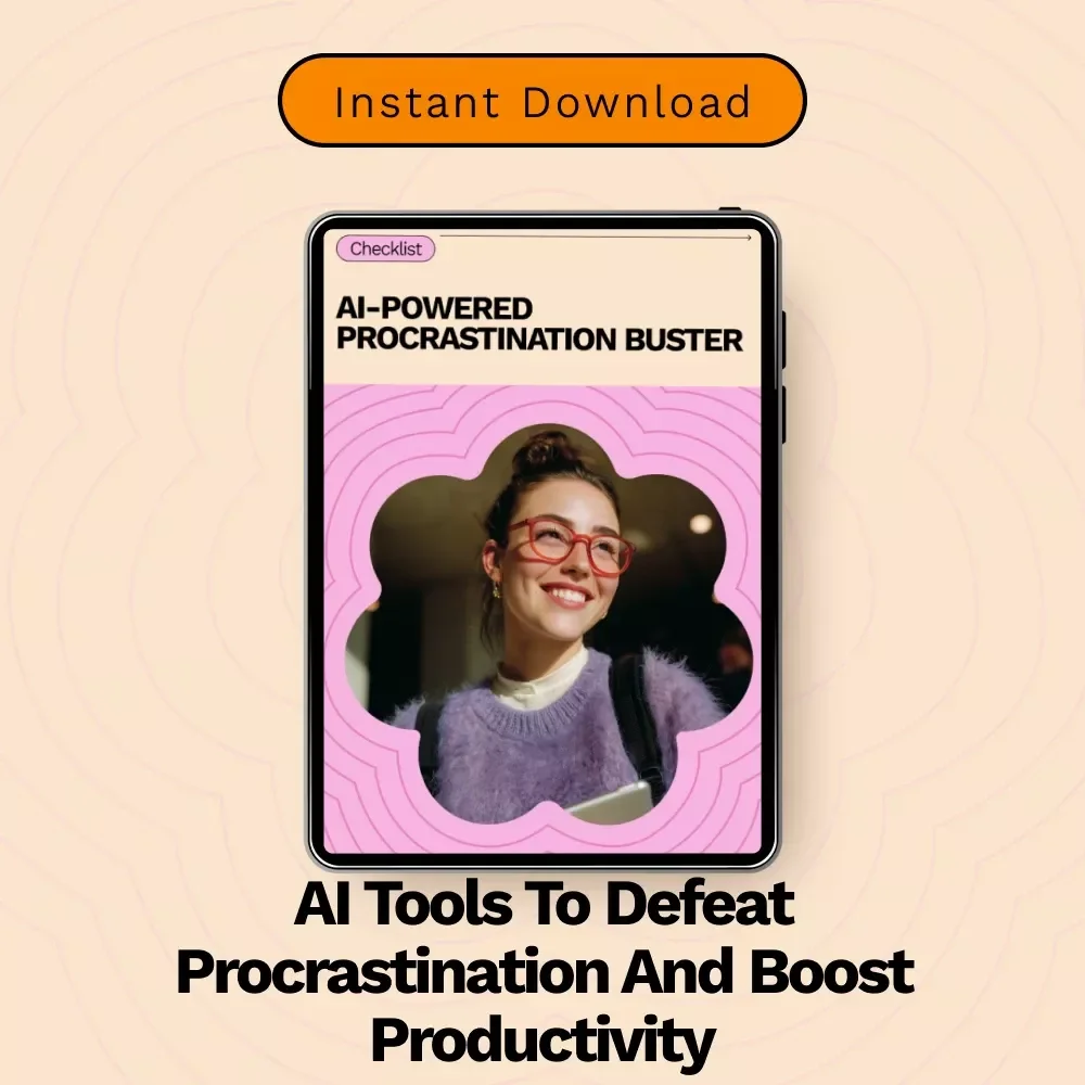 AI-Powered Procrastination Buster: Overcome Delays with AI-Driven Productivity Boosters