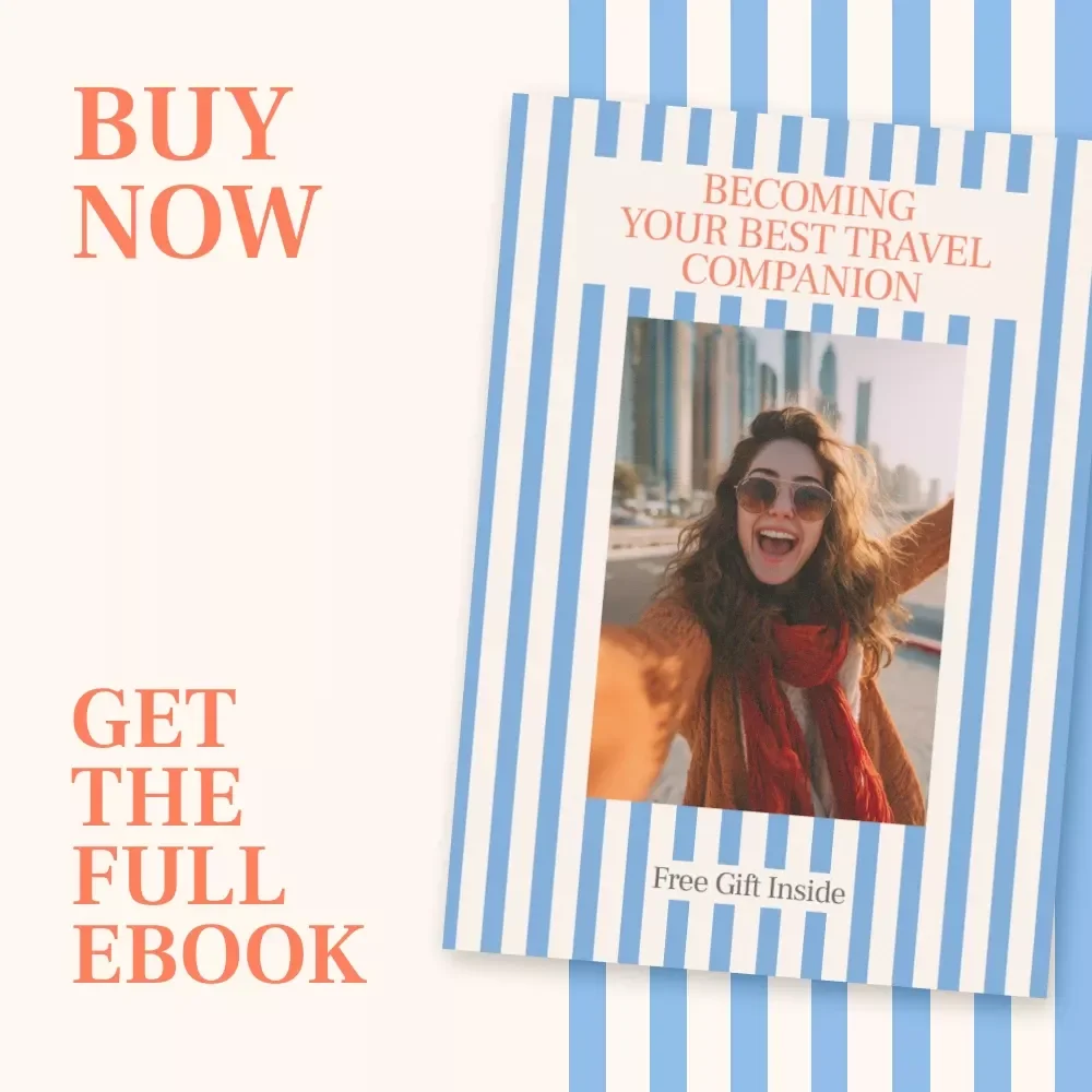 Becoming Your Best Travel Companion | Solo Travel Guide, Digital Download for Independent Travelers, Mindful Adventures & AI Tools for Solo Travel