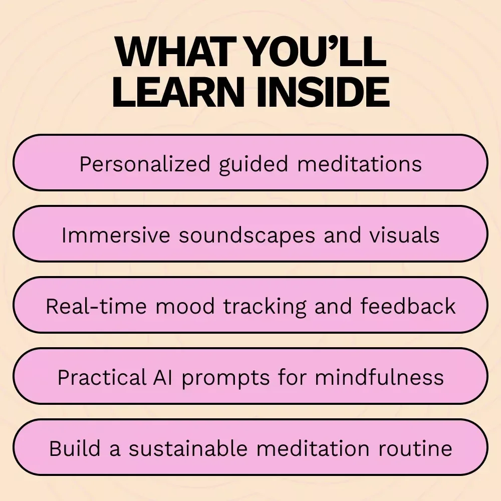 How AI Can Elevate Your Meditation Practice – AI Tools for Mindfulness and Meditation eBook