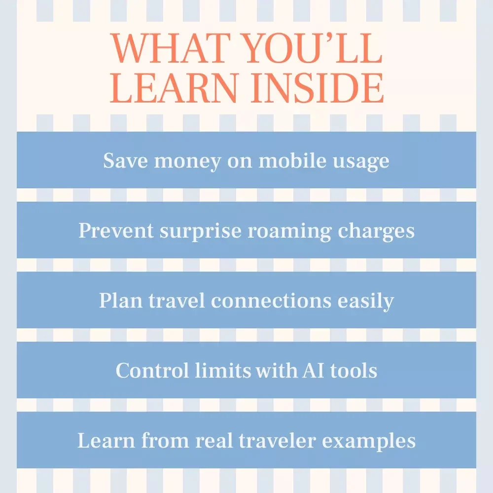 Avoid Roaming Charges While Traveling Abroad: Your Complete Guide on How to Avoid Roaming Charges