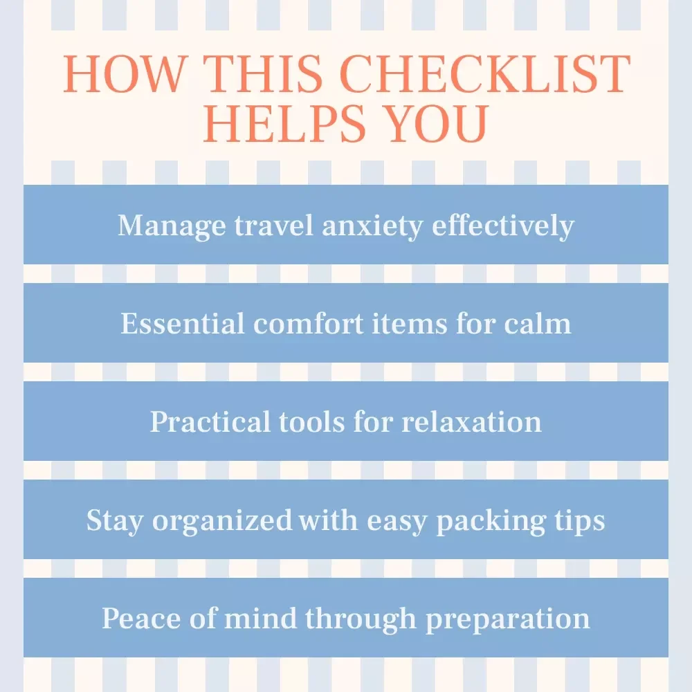 Packing List for Anxious Travelers: The Ultimate Guide for a Stress-Free Journey