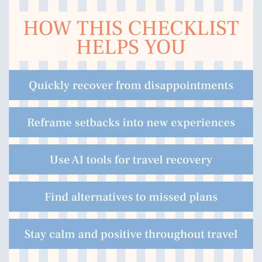 Bouncing Back from Travel Disappointments: A Digital Guide for Overcoming Travel Setbacks and Making the Most of Your Trip