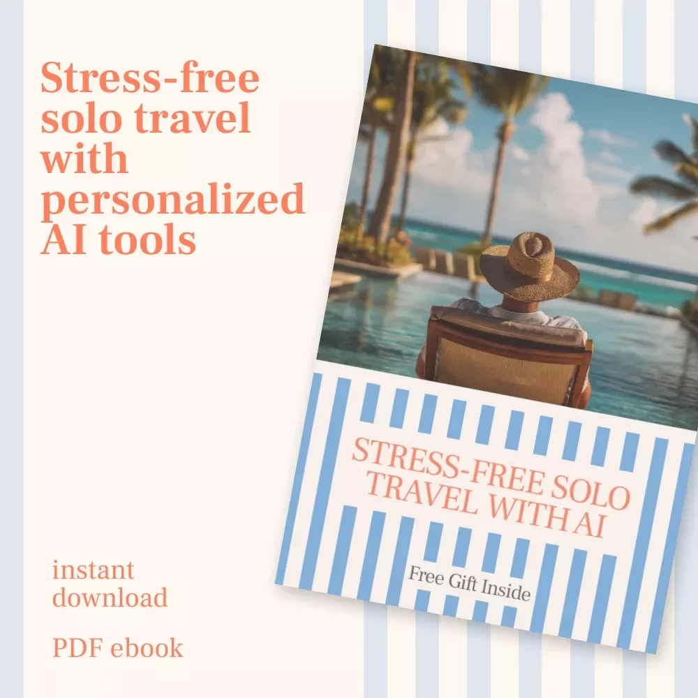 Stress-Free Solo Travel with AI - Your Ultimate Guide to Effortless, Personalized Travel Planning eBook
