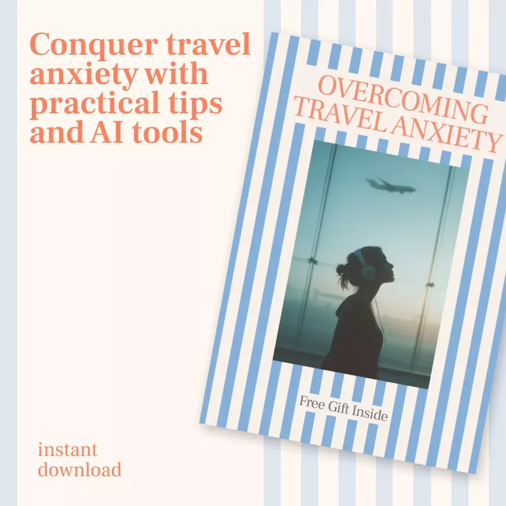 Overcoming Travel Anxiety: A Digital Guide for Stress-Free Journeys | Travel Anxiety Solutions, Tips & AI Tools