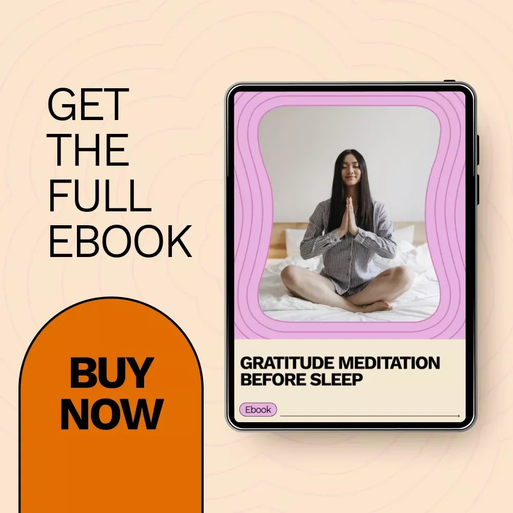 Gratitude Meditation Before Sleep – Guided eBook for Calm Nights, Deep Rest & Mindful Bedtime Rituals