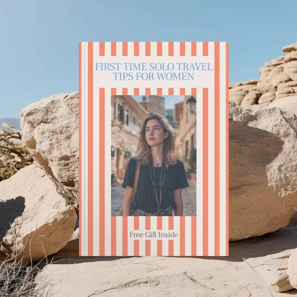 First Time Solo Travel Tips for Women – Digital Download Guide to Safe, Empowering Solo Travel