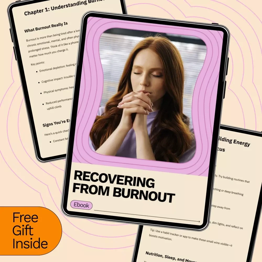 Recovering from Burnout – A Practical Ebook Guide | Burnout Recovery Plan Step by Step for Energy, Focus, and Balance