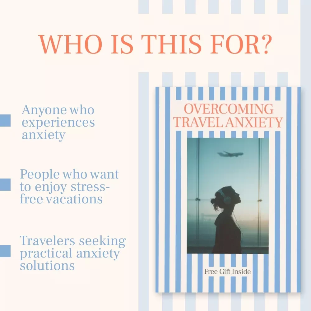 Overcoming Travel Anxiety: A Digital Guide for Stress-Free Journeys | Travel Anxiety Solutions, Tips & AI Tools