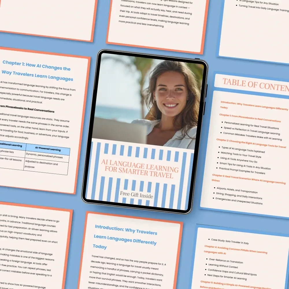 AI Language Learning for Smarter Travel: The Ultimate Guide for Travelers Using AI Language Tools