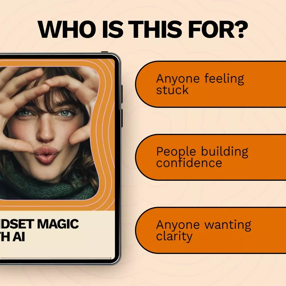 Mindset Magic with AI – A Practical Guide on how to use chatgpt for mindset coaching, Personal Growth & Self-Coaching Transformation
