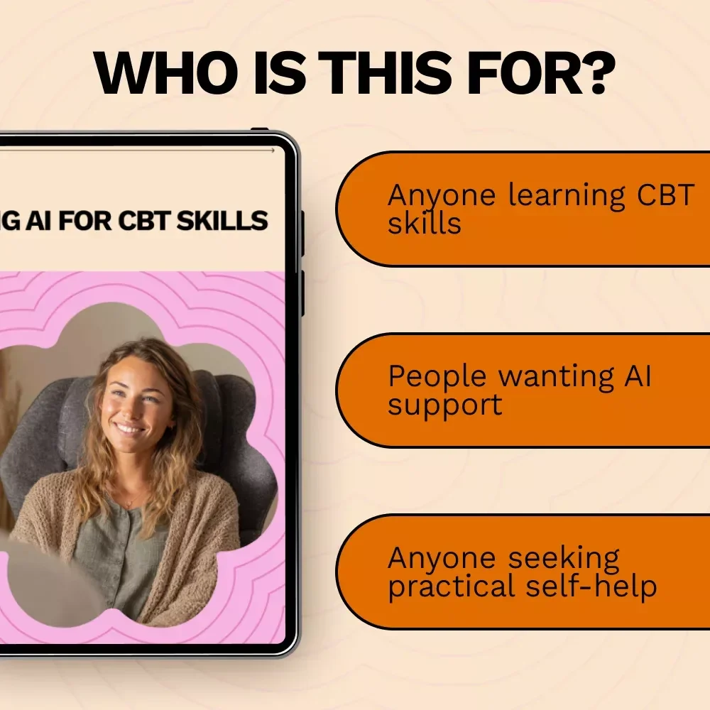 Using AI for CBT Skills: How to Use AI for Cognitive Behavioral Therapy Techniques eBook