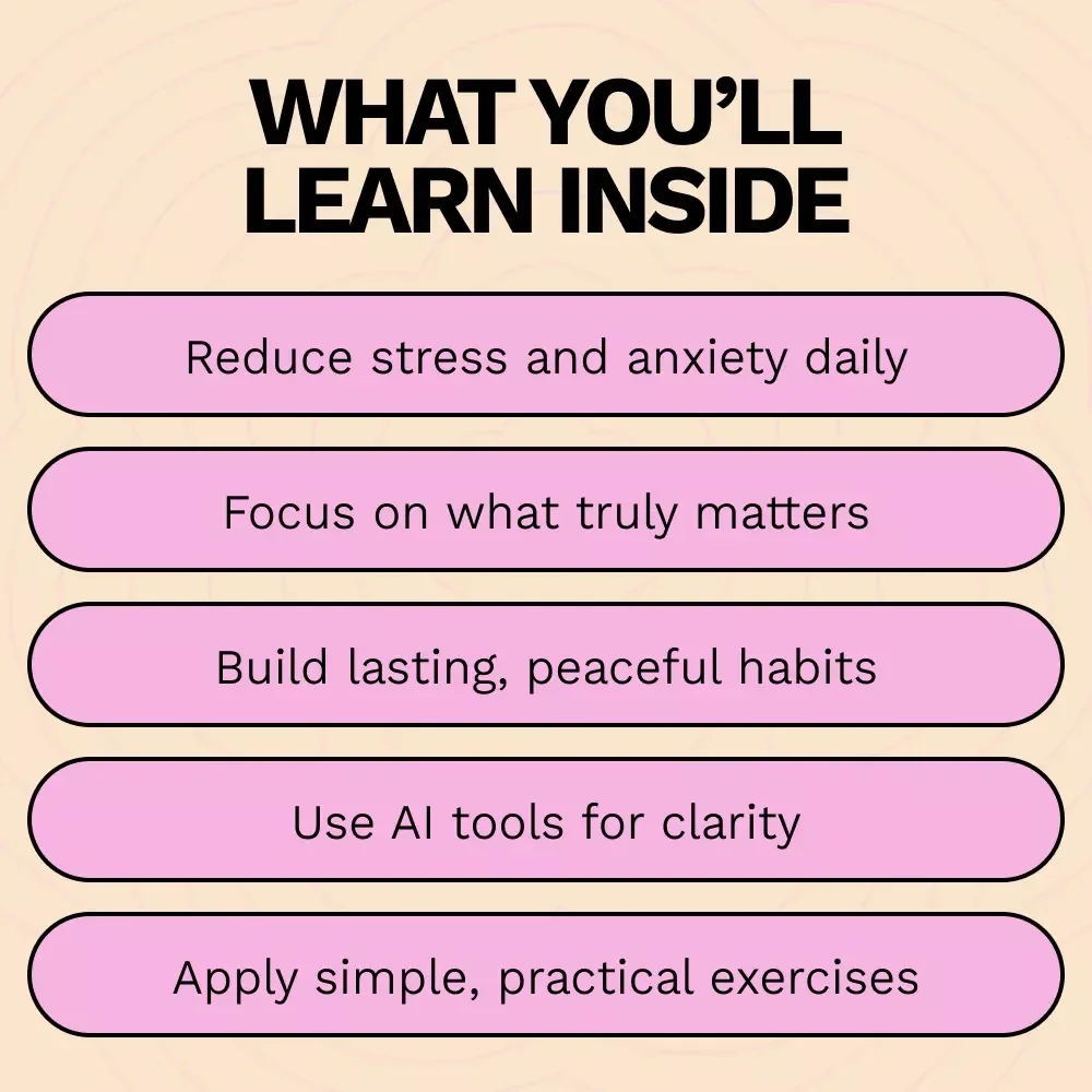 Mastering Peace in a Chaotic World: How to Stop Worrying About Things You Can't Control Guide for Calm, Mindset Shifts, and Emotional Freedom