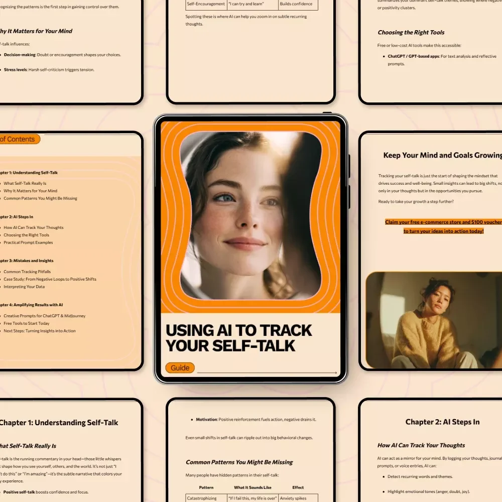 Using AI to Track Your Self-Talk: A Step-by-Step Guide for Understanding and Transforming Your Thought Patterns with AI Tools