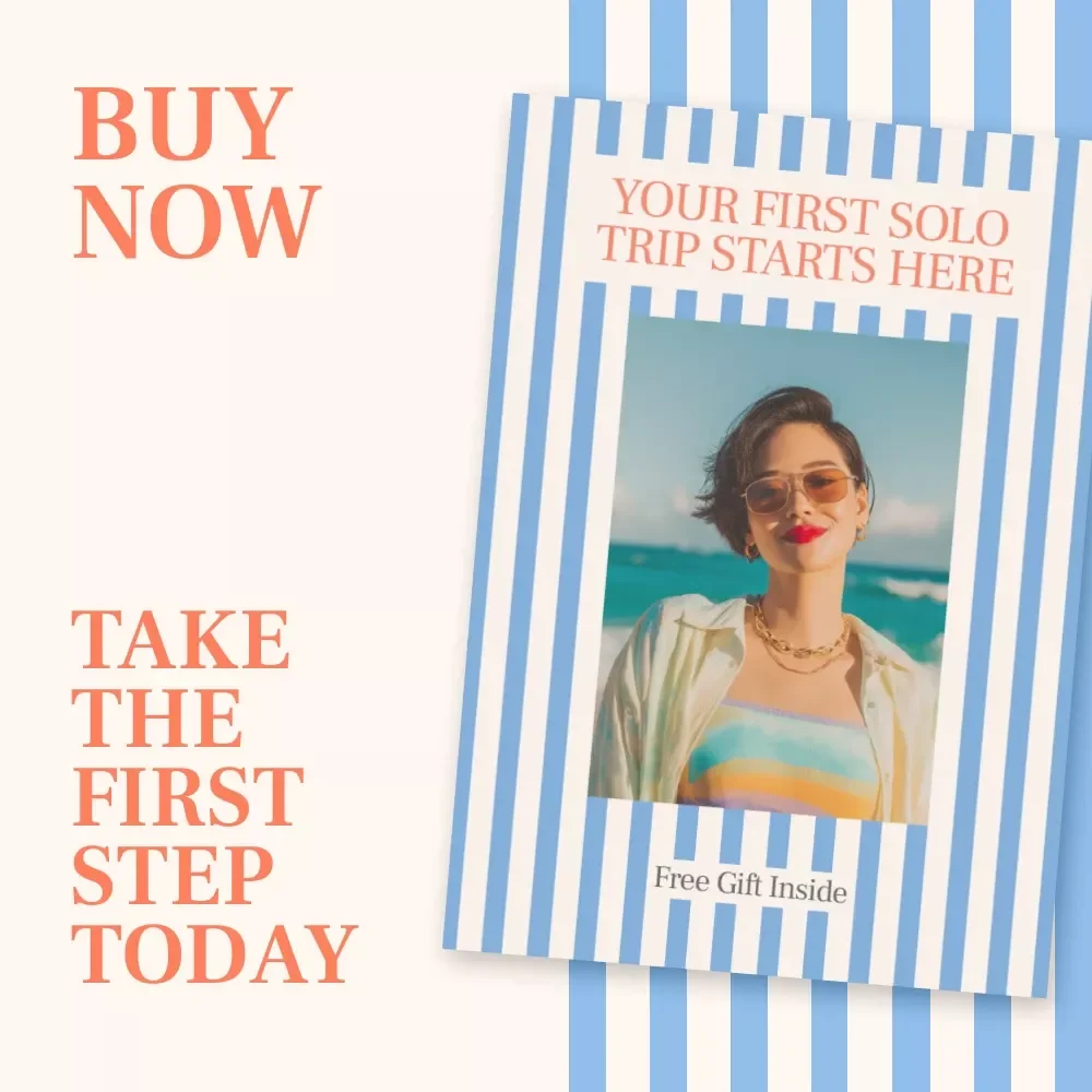 Your First Solo Trip Starts Here: A Guide for Confident Solo Travelers | Digital Download