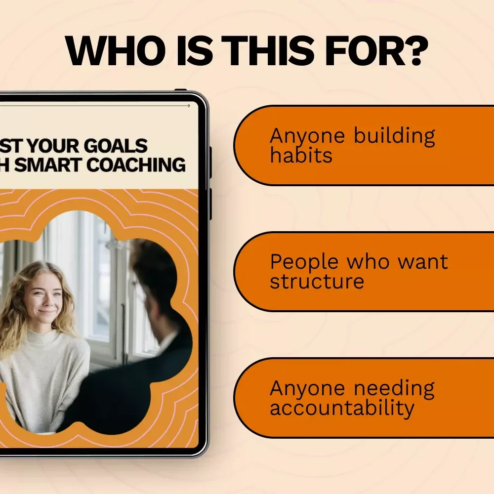 Boost Your Goals with Smart Coaching – AI Accountability Guide | Learn how to use ai for accountability coaching | Digital Download
