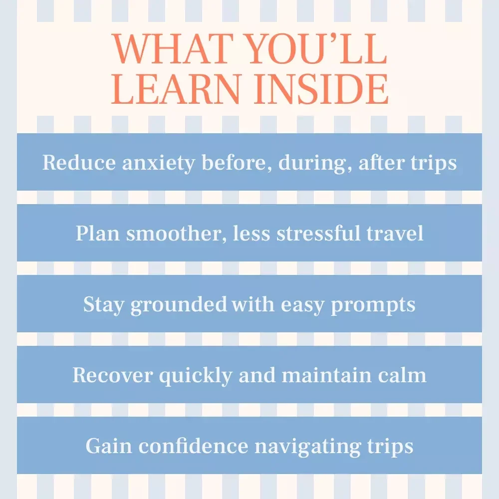 Travel Stress Made Simple: Ultimate Travel Stress Management Guide, Checklist & Tips for Calm, Relaxed Trips