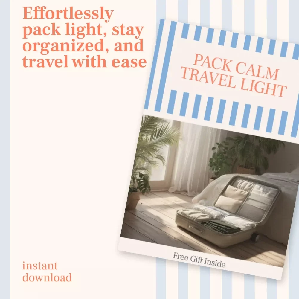 Pack Calm Travel Light: The Ultimate Checklist for Stress-Free Packing
