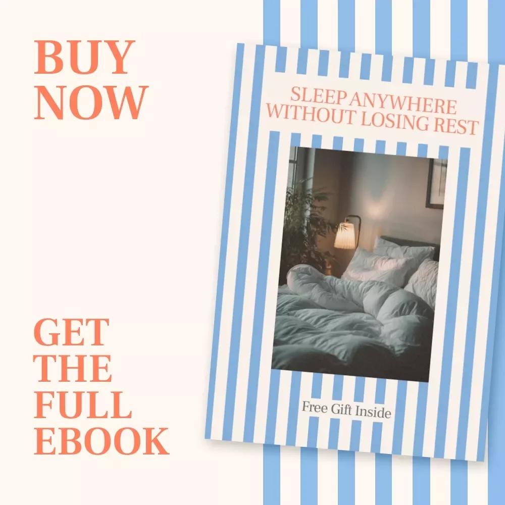 Sleep Anywhere Without Losing Rest: Your Ultimate Guide to Traveling Well-Rested