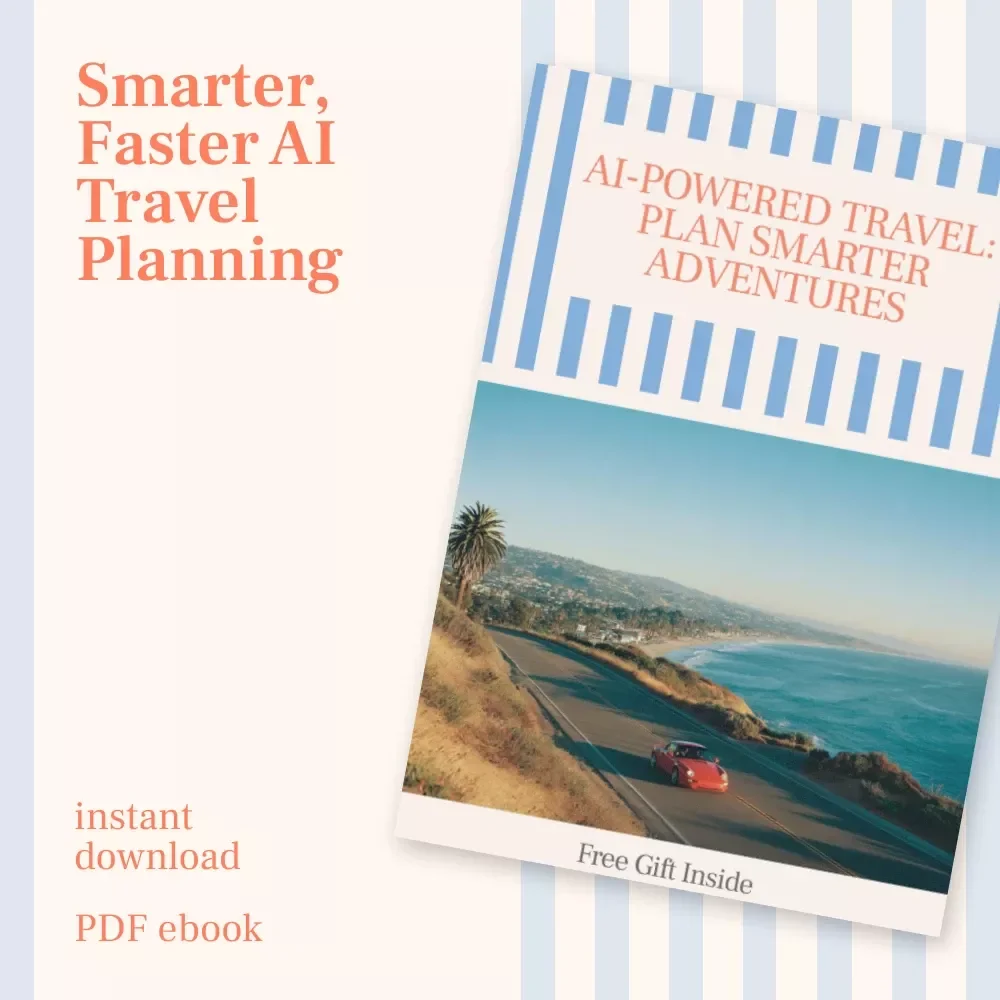 AI-Powered Travel: Plan Smarter Adventures – Digital eBook for Smarter Trip Planning Using AI, ChatGPT Travel eBook, How to Use ChatGPT to Plan a Trip, Smart Itinerary Builder, Travel Hacks PDF