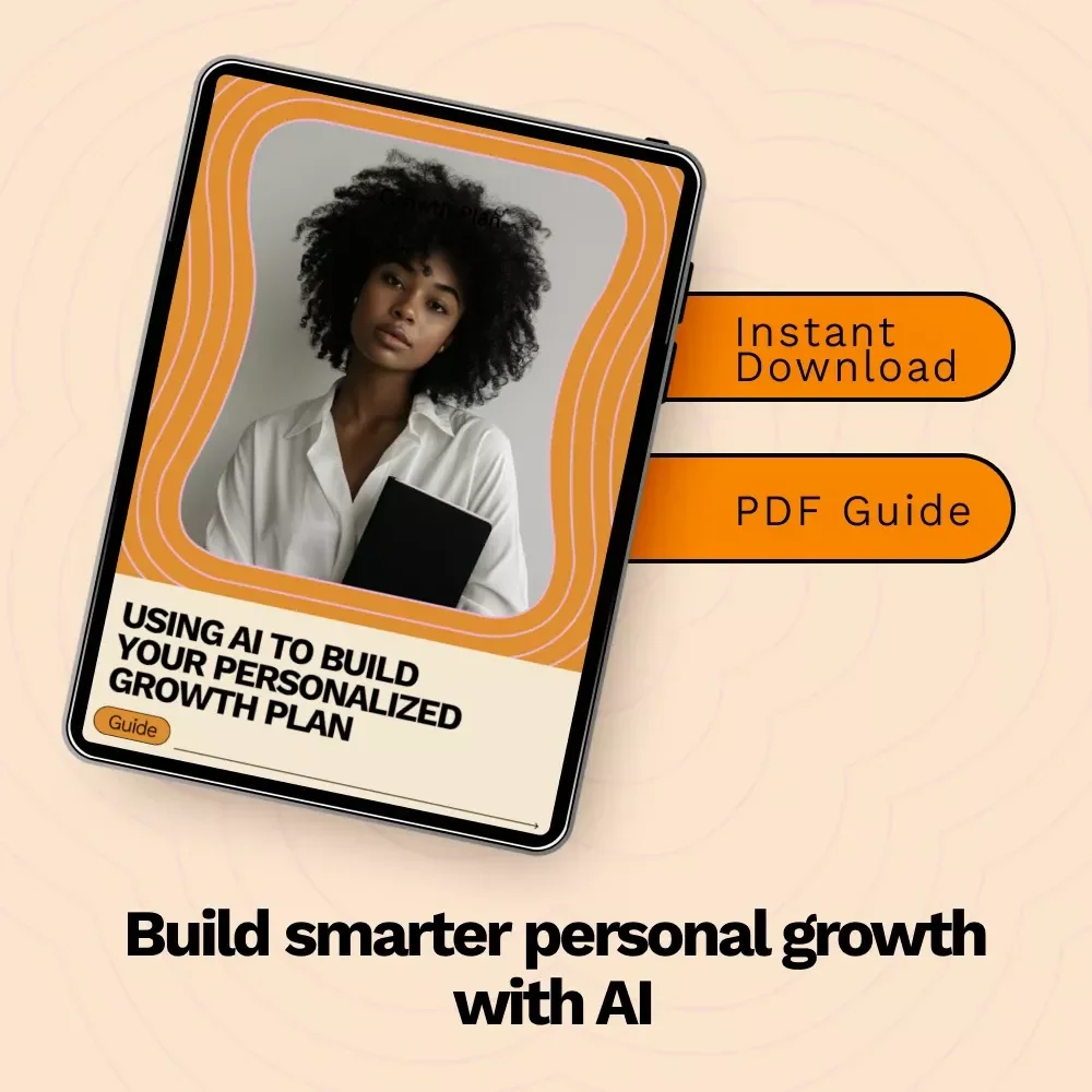 Using AI to Build Your Personalized Growth Plan – Smart Personal Development Guide, ai for creating a personalized growth plan, Digital Download