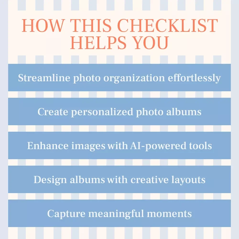 Travel Photo Album Checklist: A Guide to Curating Your Perfect Travel Memories