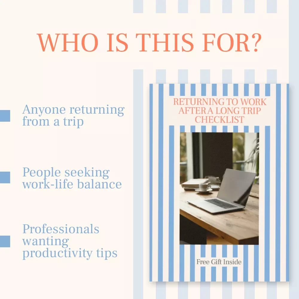 Returning to Work After a Long Trip Checklist - Essential Guide for a Smooth Transition