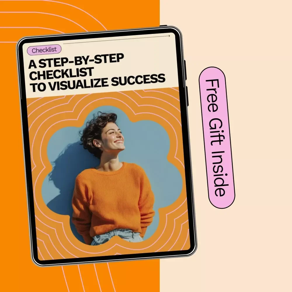 A Step-by-Step Checklist to Visualize Success | Daily Manifestation Planner & How to Visualize Success Step by Step Guide